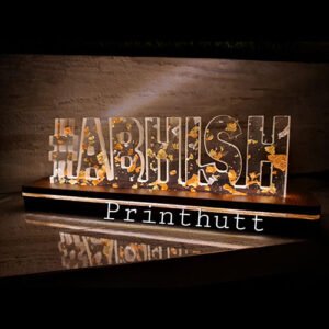 Resin Name Lamps