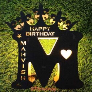 Led Wooden Name Frames